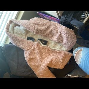 Fax fur jacket